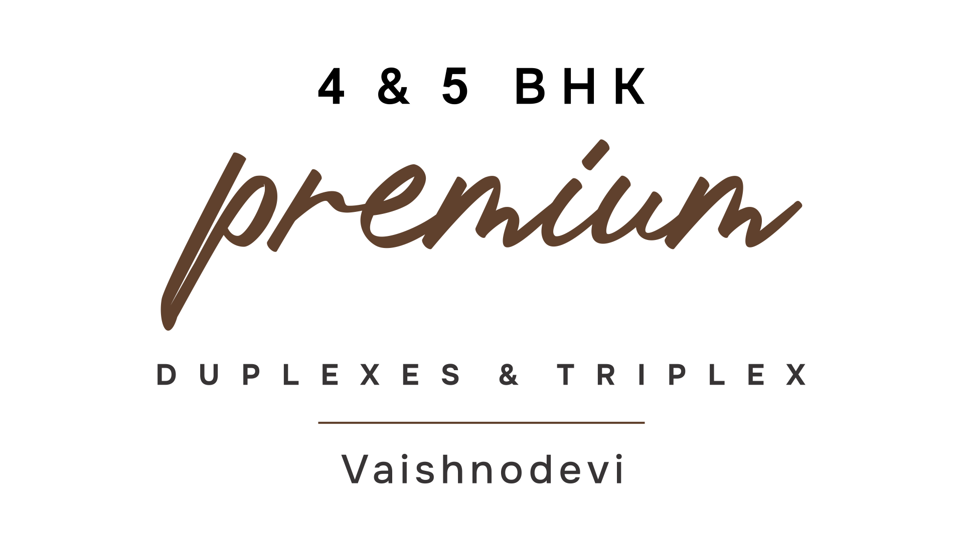 4 & 5 BHK Premium Apartments